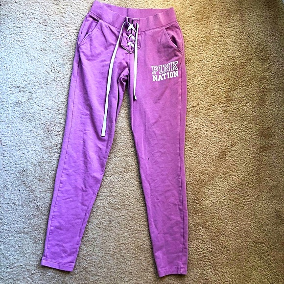 Victoria’s Secret Pink Nation XS jogger pants - Picture 1 of 3